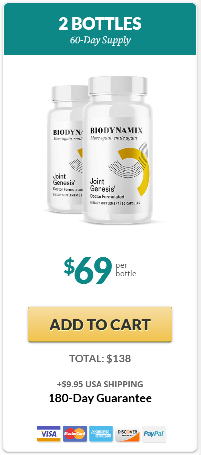 Joint Genesis two bottles order
